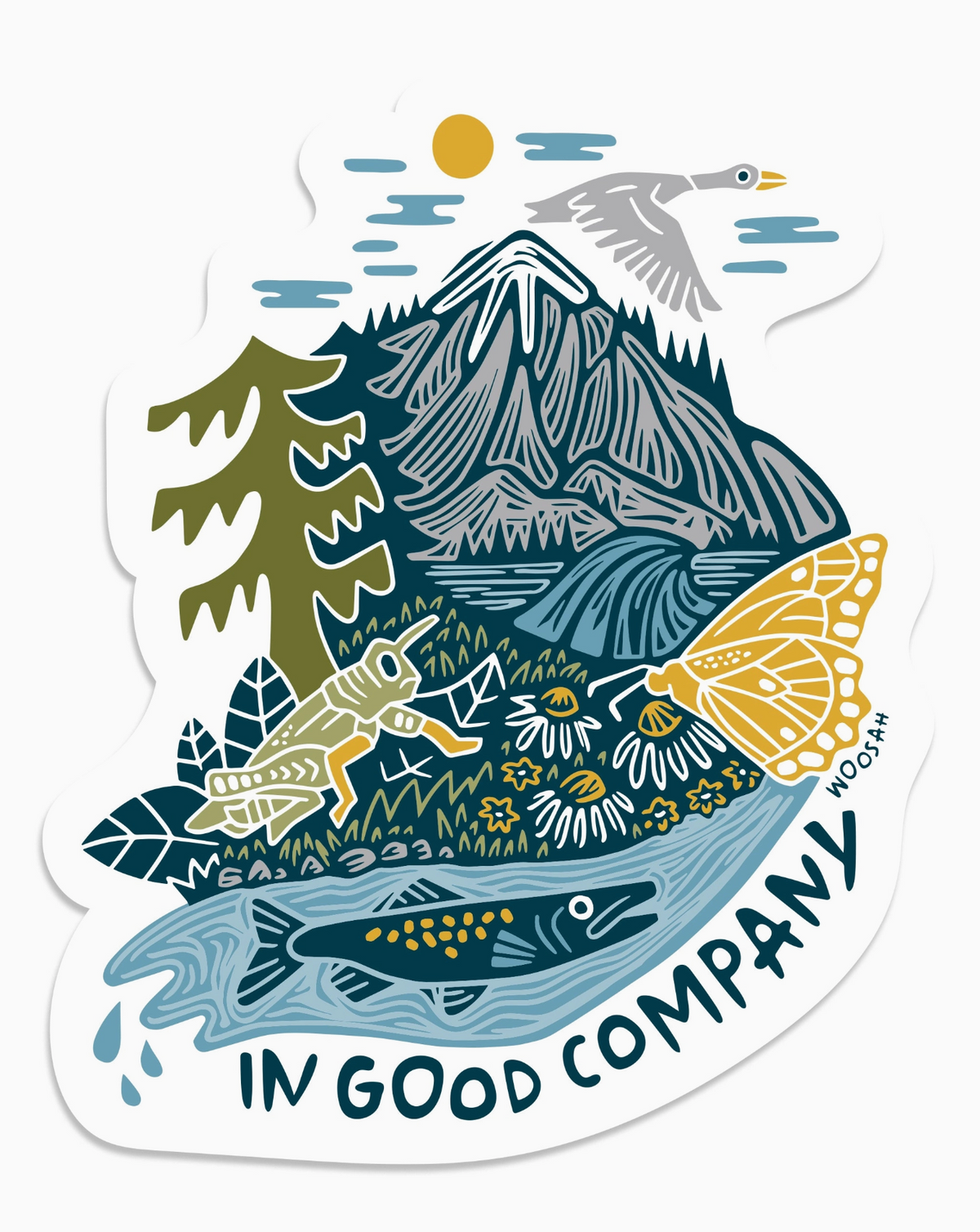 Good Company Sticker