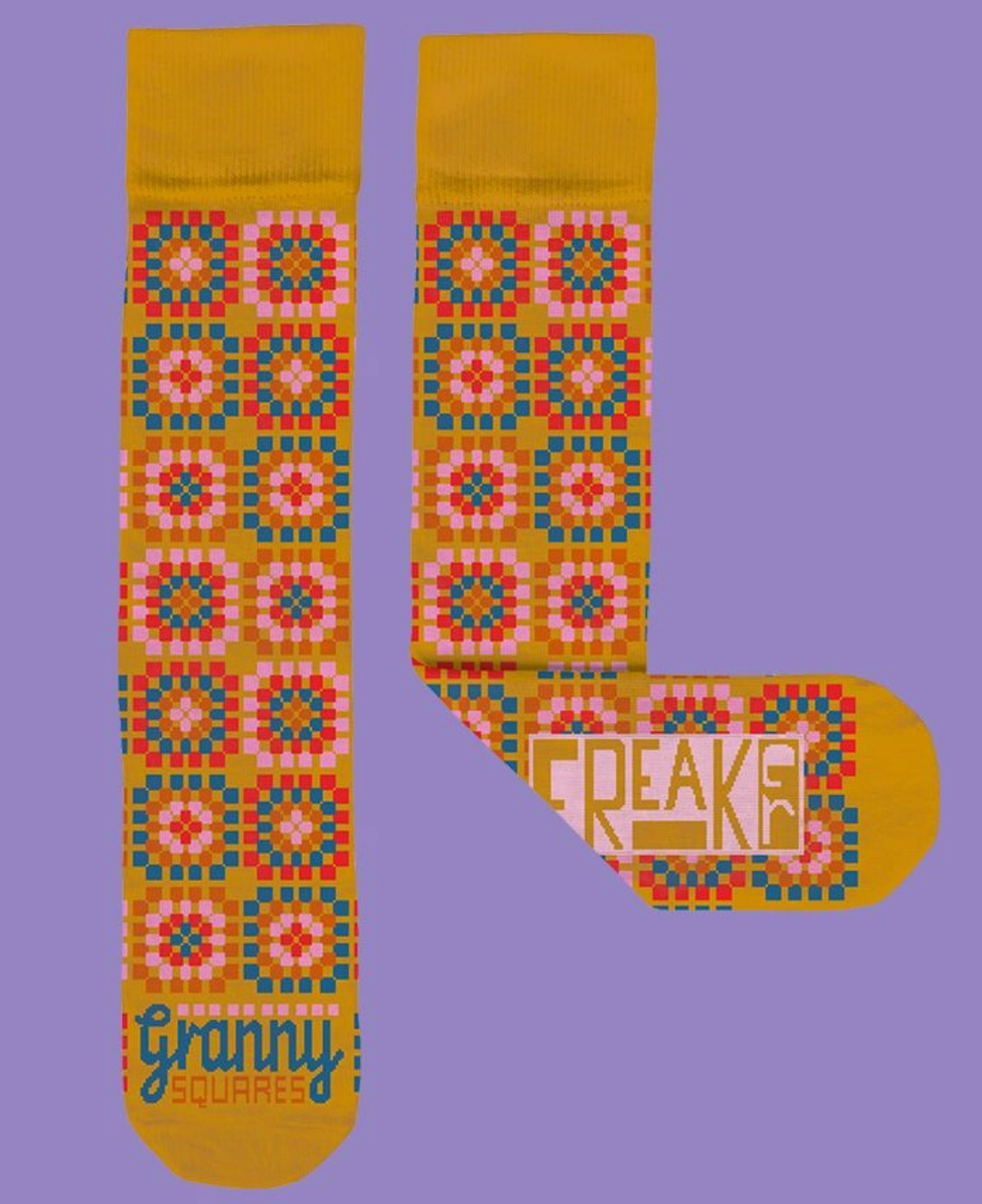 Granny Squares - Socks