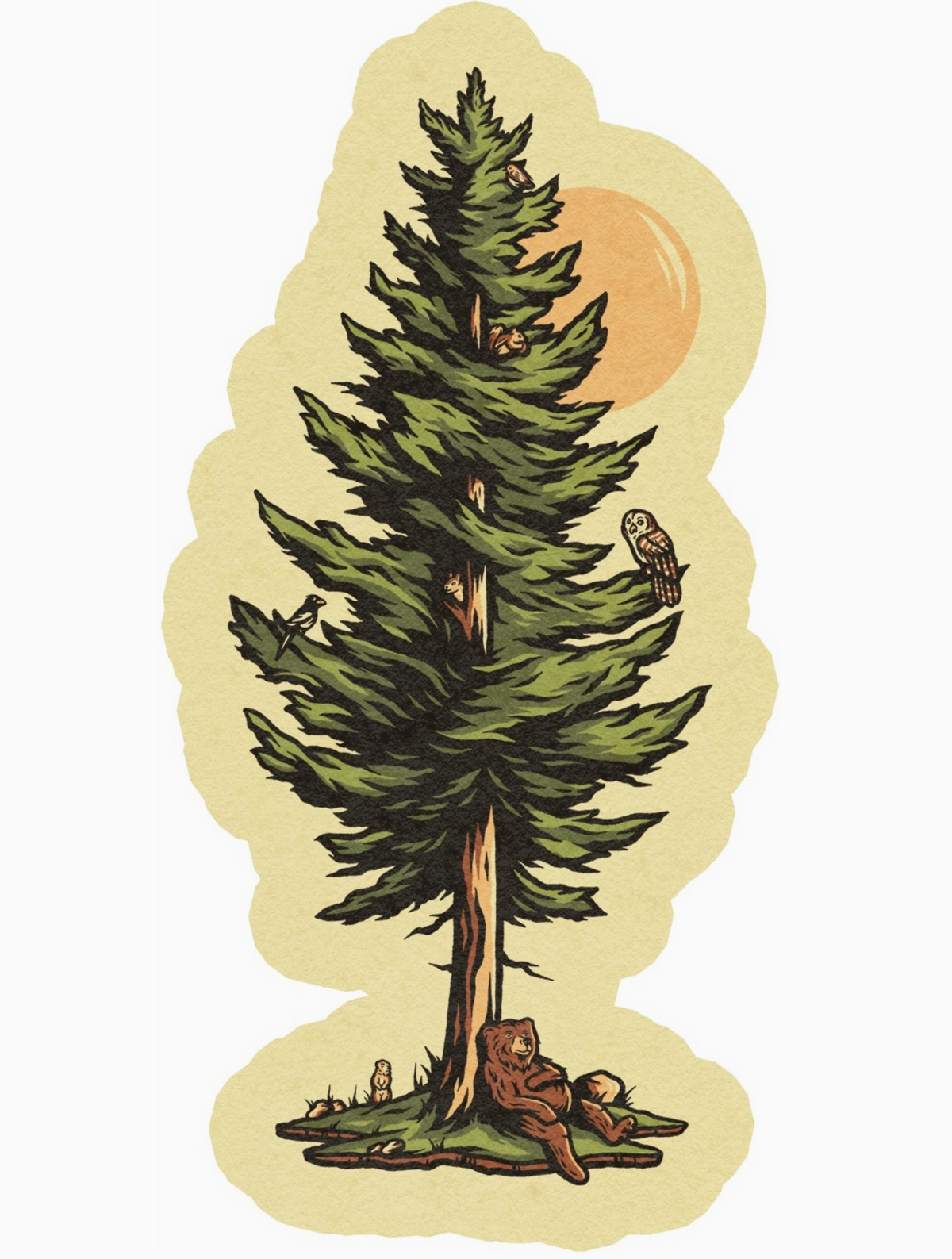 Tree Sticker