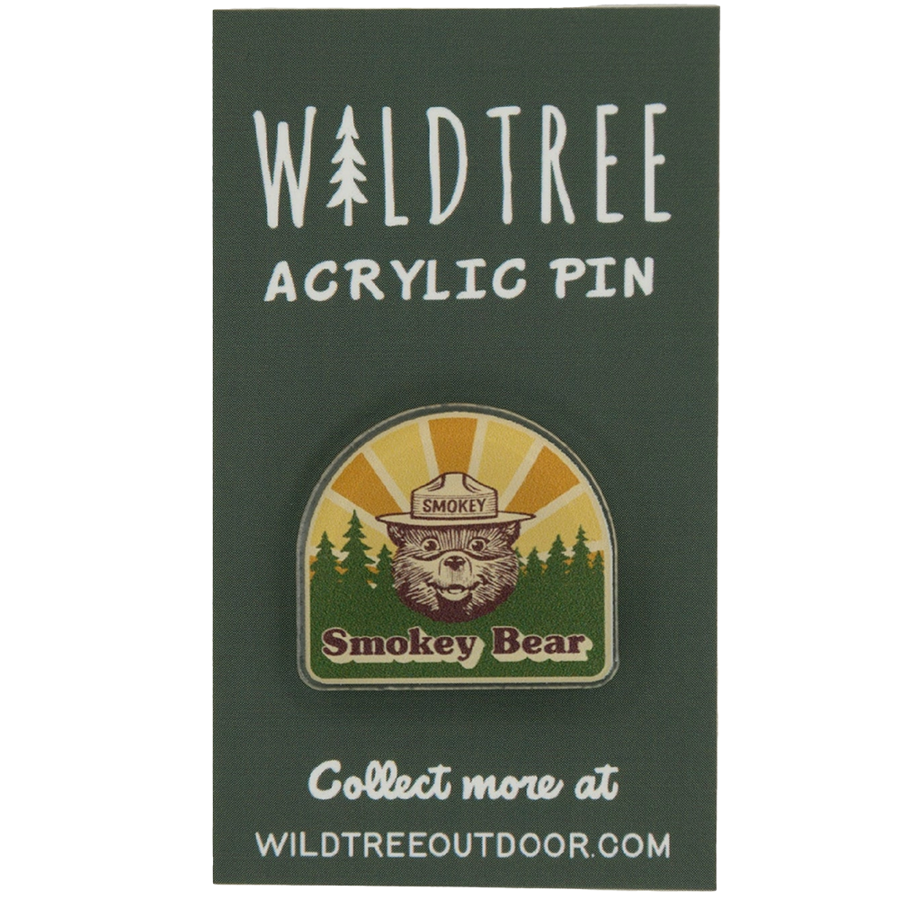 Smokey Bear Acrylic Pin