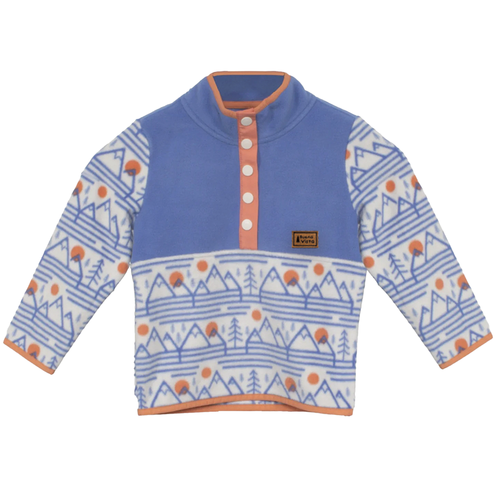 Summit Serenity Kids Fleece Half Button