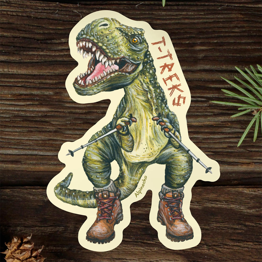 T-Treks Sticker