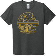 Youth Death Star Glow Tees
