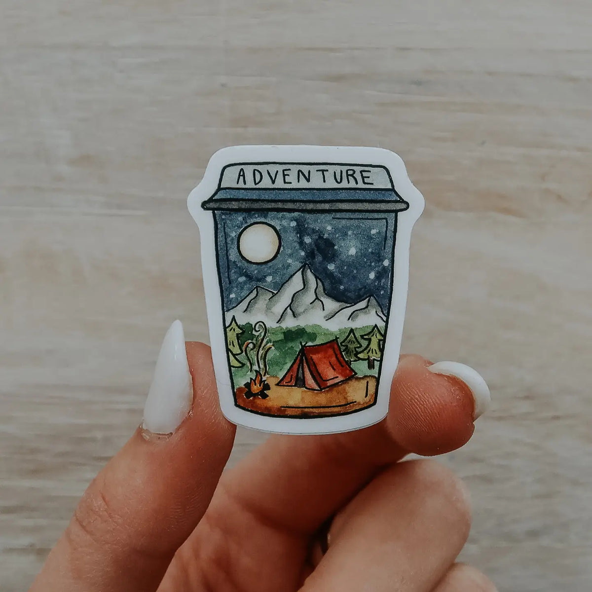 Mini Adventure Cup Sticker