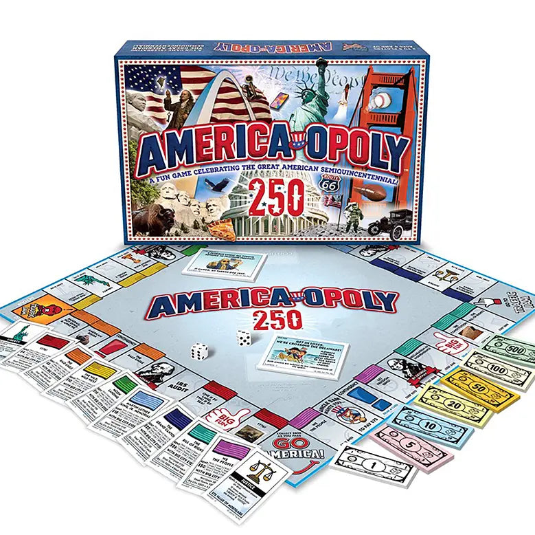 250th America-Opoly Board Game
