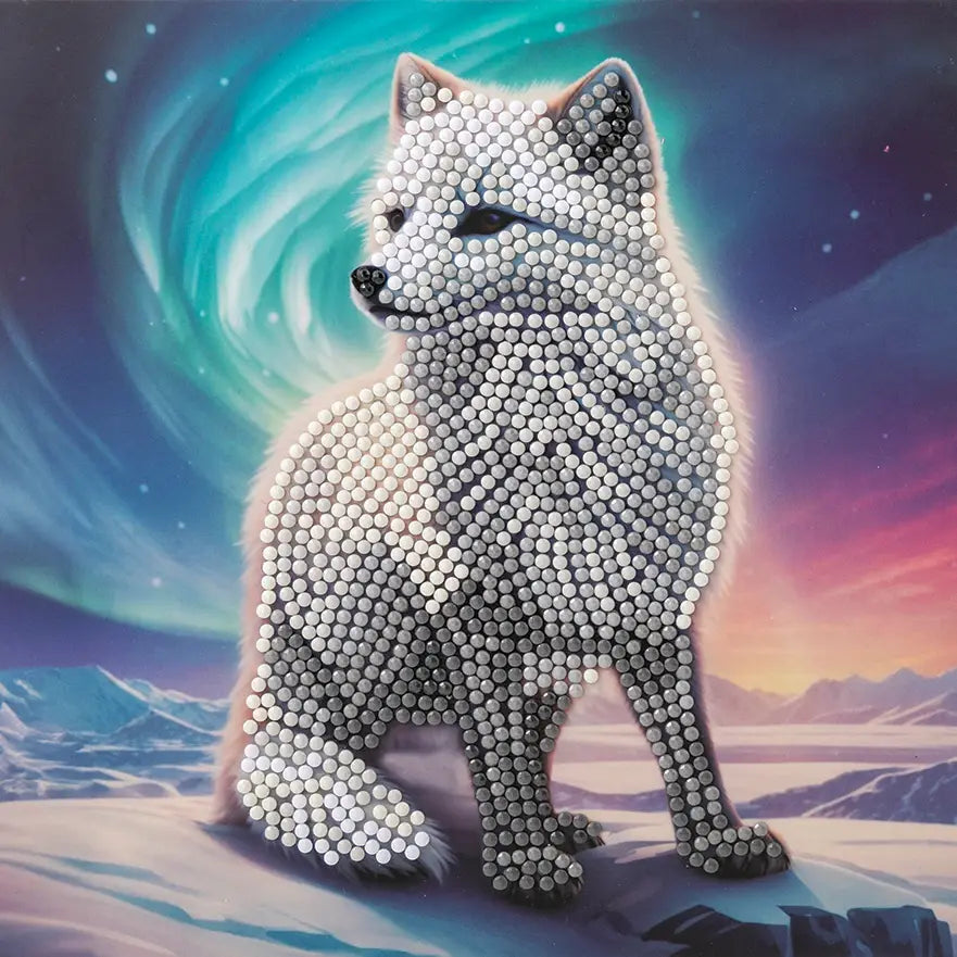 Crystal Art Card Kit: Aurora the Fox