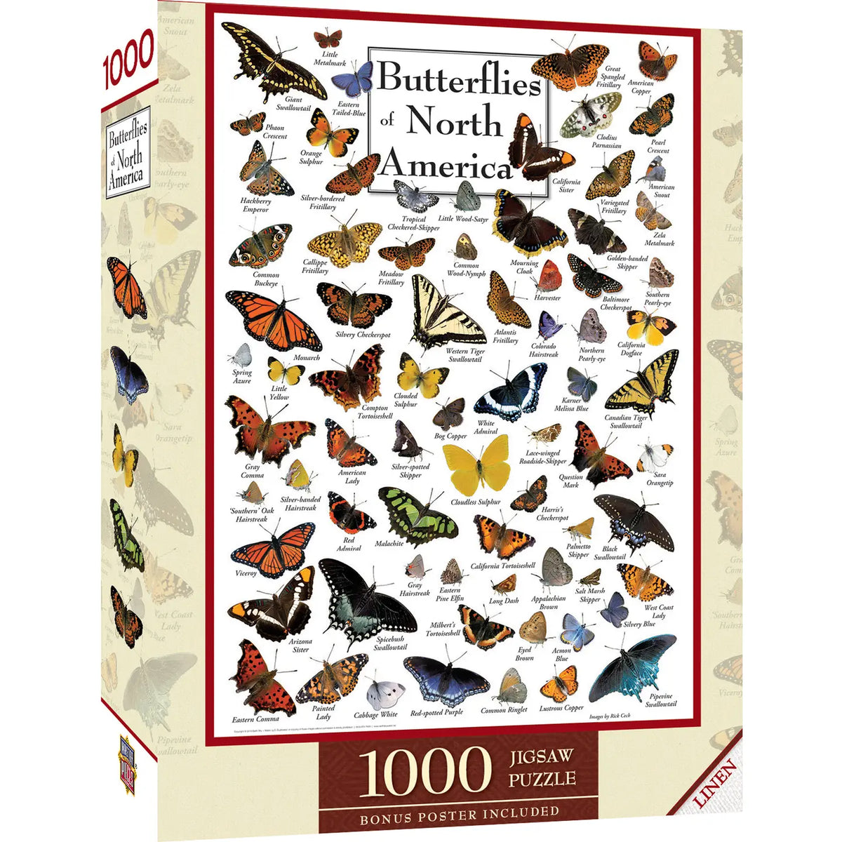 Butterflies of North America Puzzle