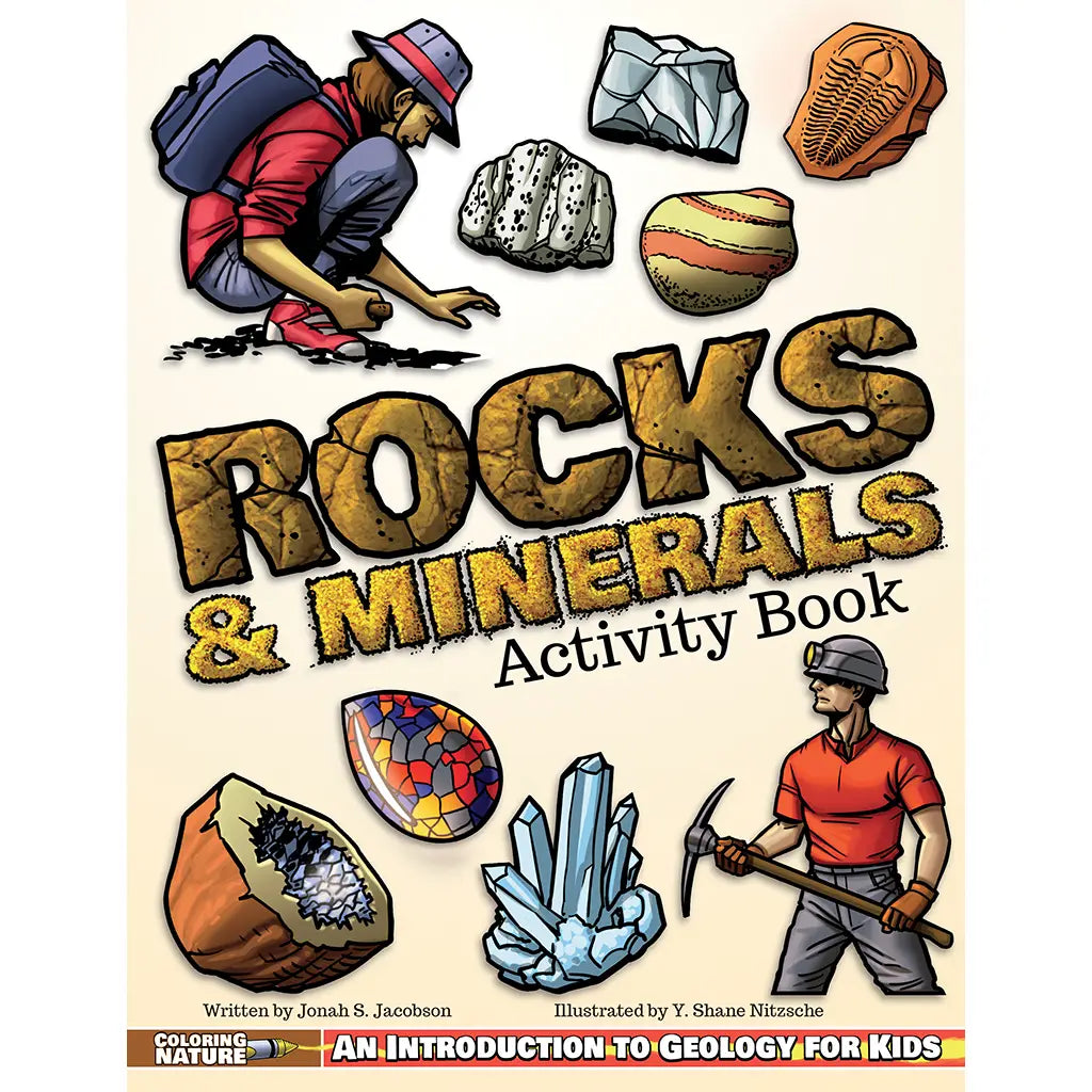 Rocks & Minerals Activity Book