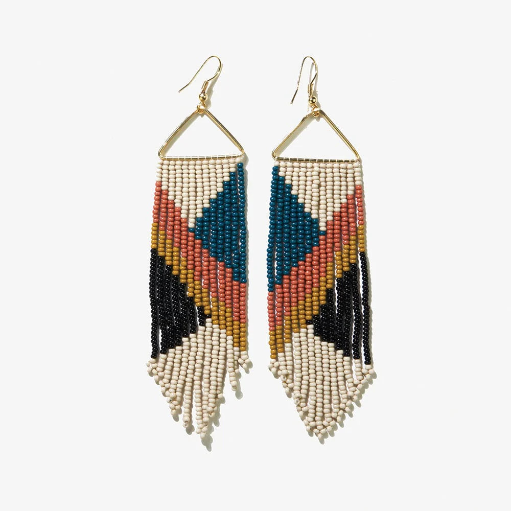 Emilie Fridge Beaded Earring