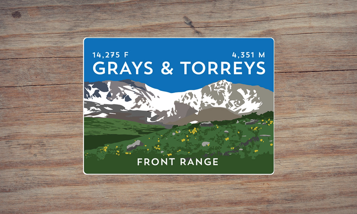 Colorado 14er Stickers
