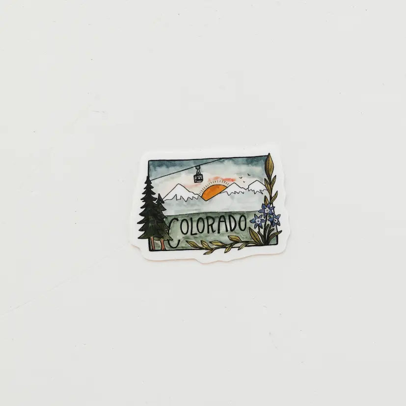 Mini Colorado Sticker