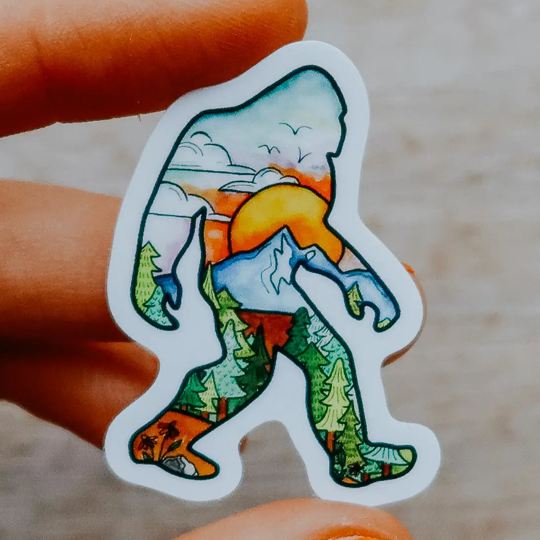 Mini Sasquatch Sticker