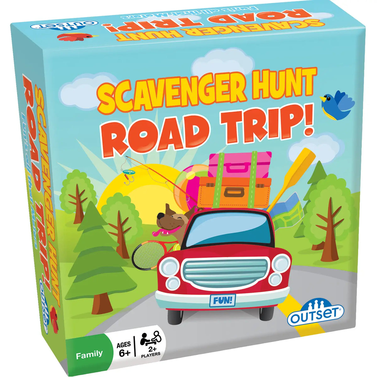 Scavenger Hunt Road Trip Card Game