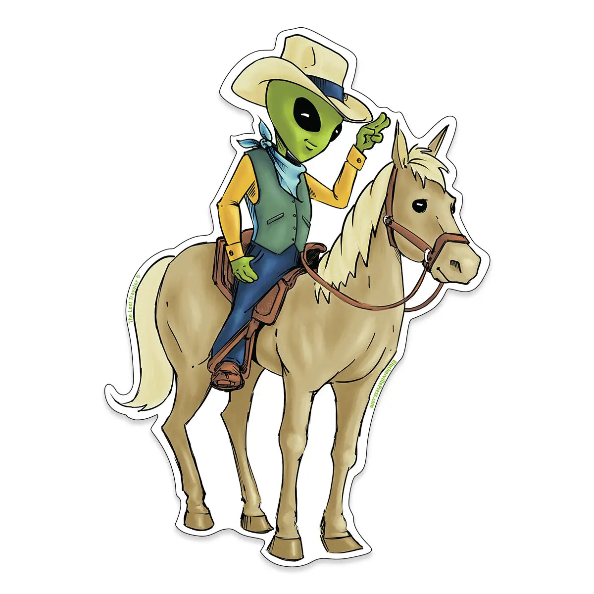 The Ranger Rider Sticker