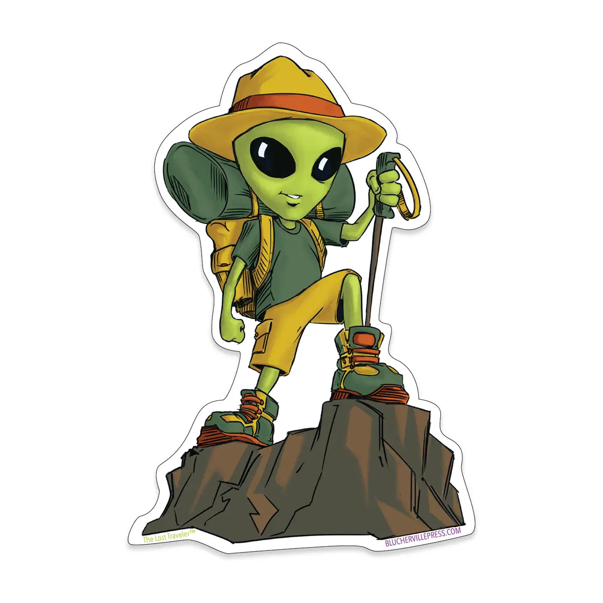 The Peak Bagger Sticker