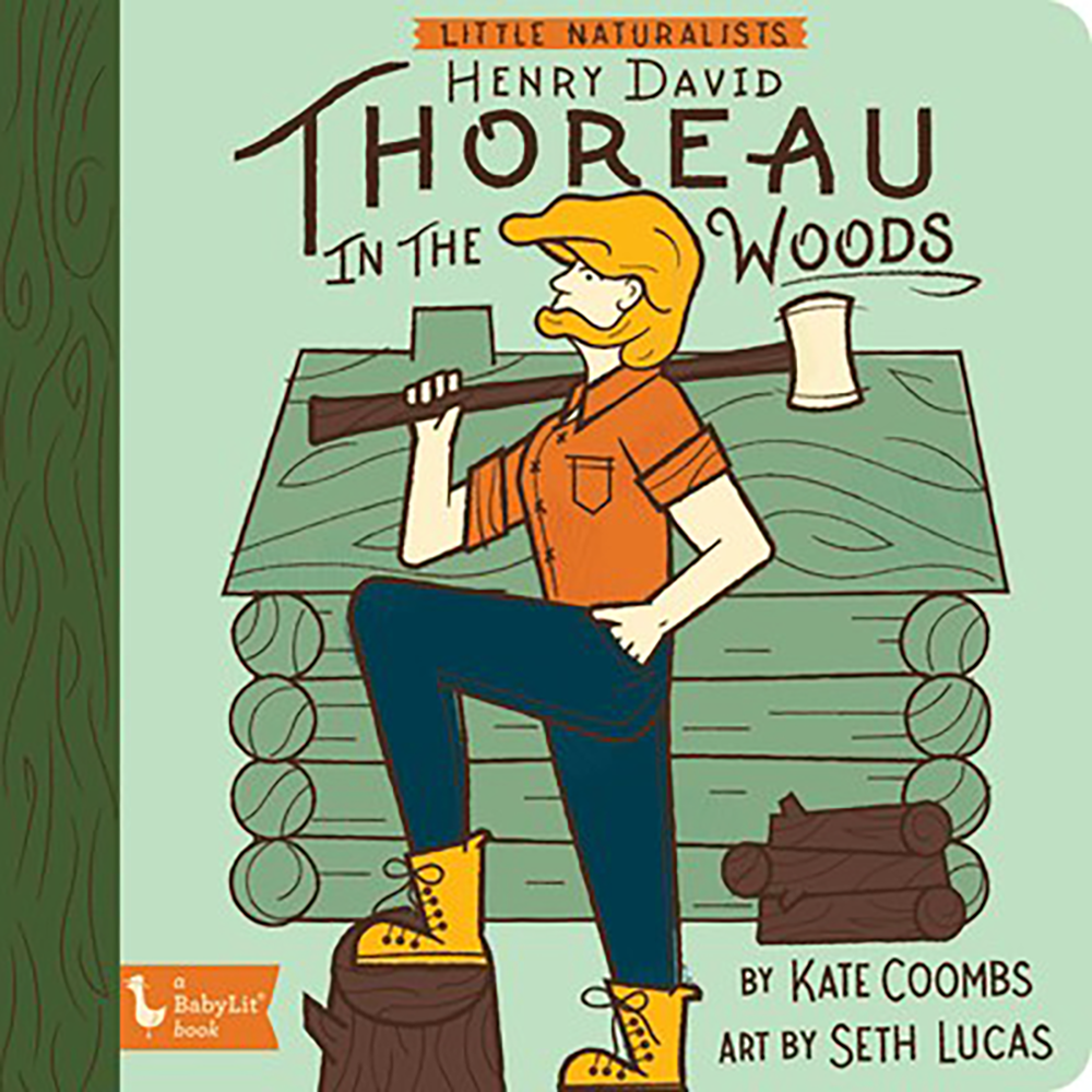 Henry David Thoreau in the Woods Book