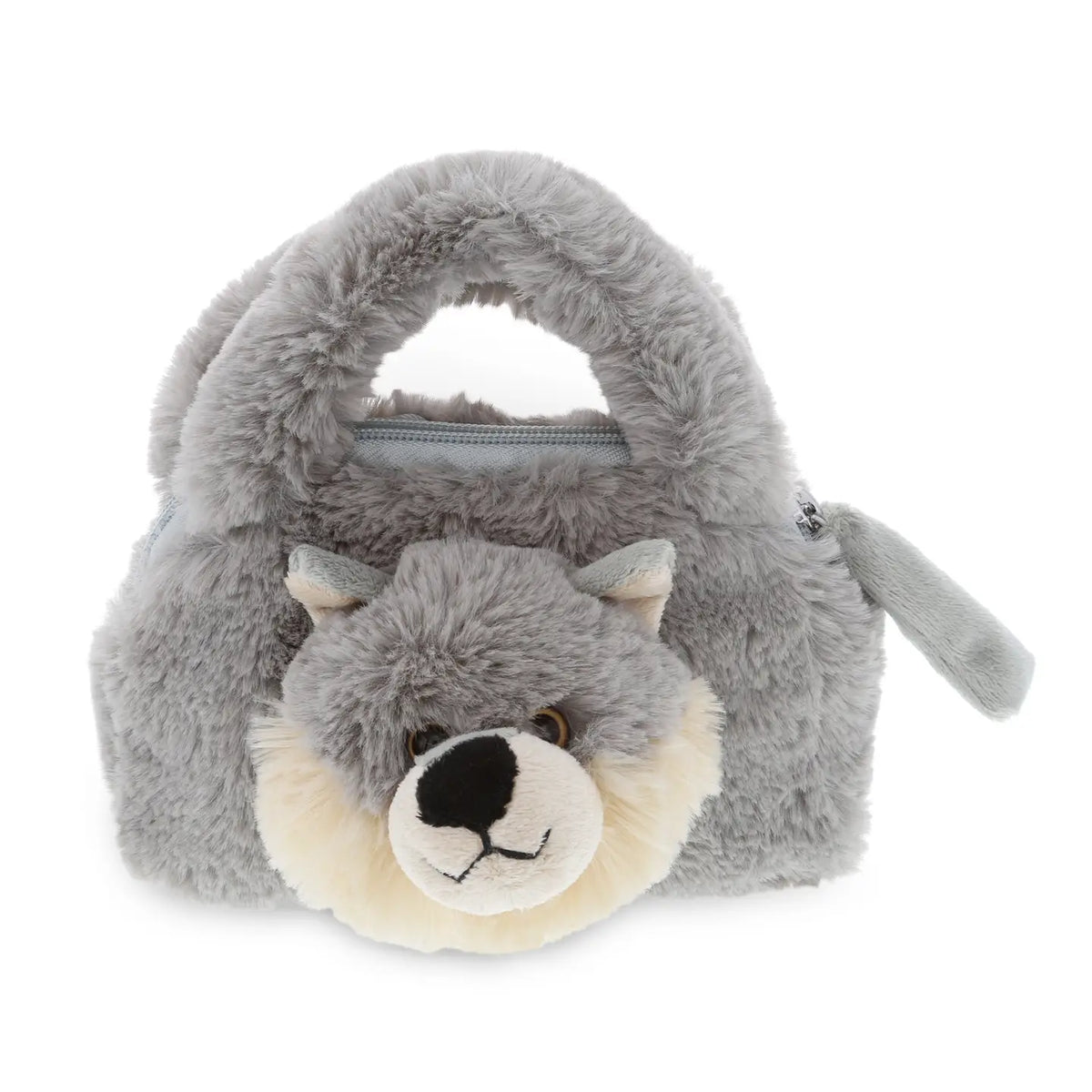 Plush Wolf Handbag