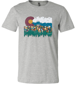Geo Mountains Tee