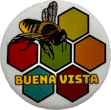 Bee Button Pin