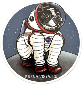 Rover the Space Dog Sticker