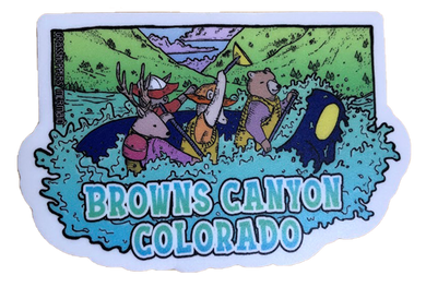 Browns Canyon Sticker