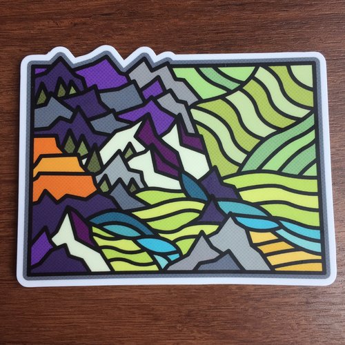 Colorado State Sticker