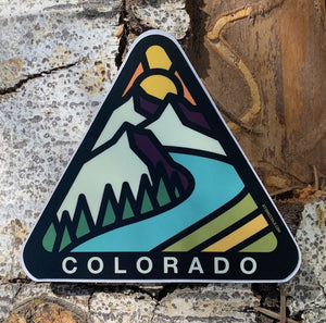 Colorado Triangle Sticker