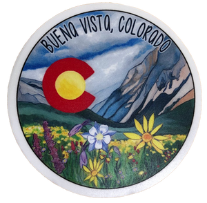 Colorado Wildflowers Sticker