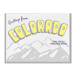 Colorado Greetings Card