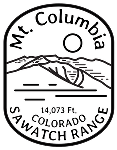 Columbia BW Sticker