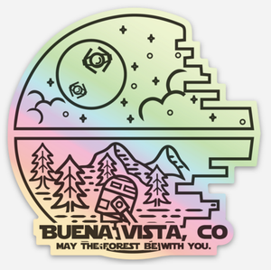 Death Star Hologram Sticker