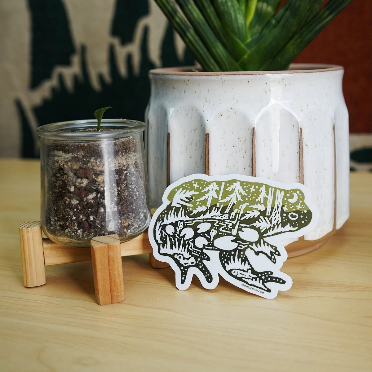 Frog Sticker