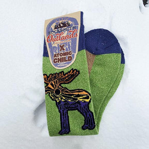 Green Moose Hiking Socks - Women's