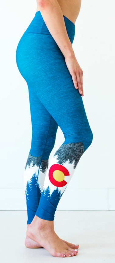 Colorado Threads Wild Side Yoga Pants - Colorado Threads Clothing