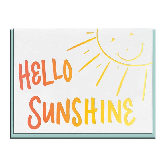 Hello Sunshine Card