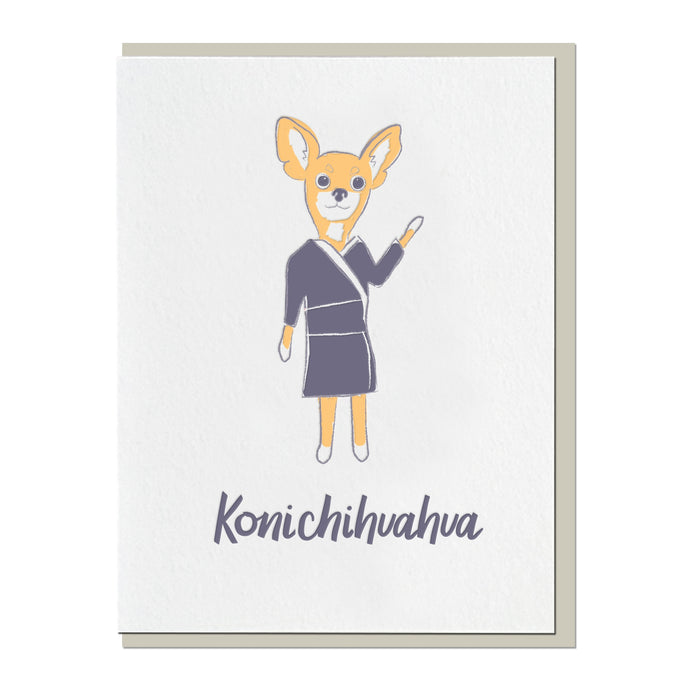 Konichihuahua Card