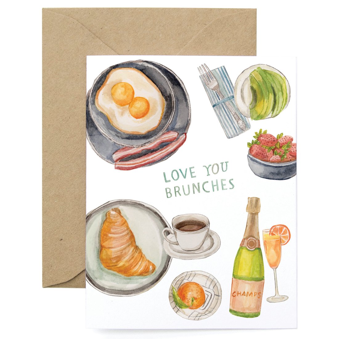 Love You Brunches Card