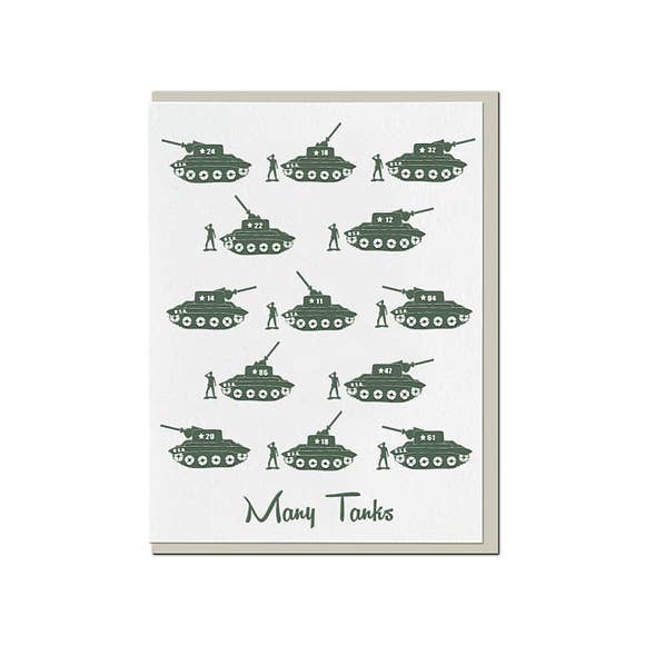 Many Tanks Card