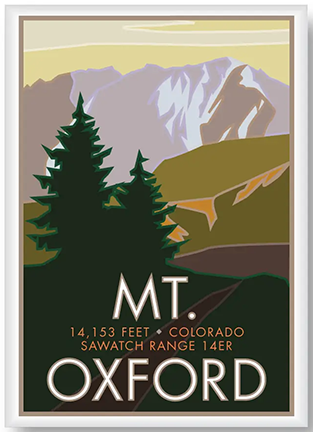 Mt. Oxford Magnet