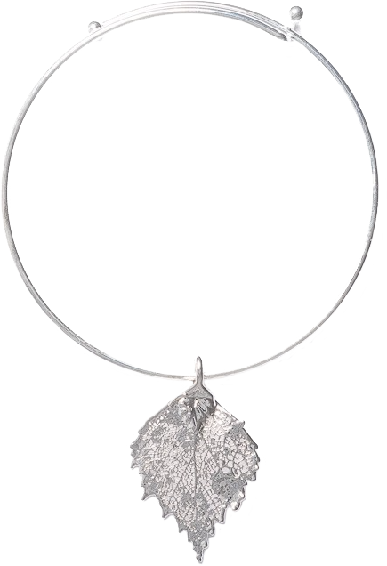 Aspen Leaf Bracelet - Silver