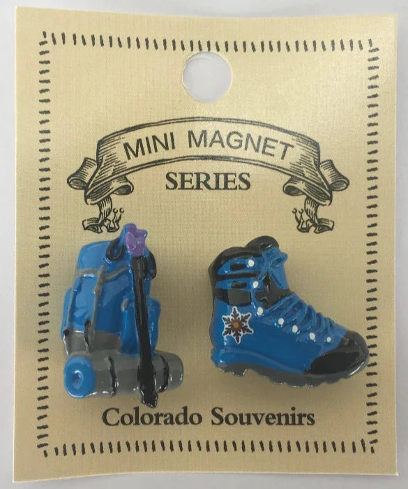 Colorado Backpack & Boot Magnet Set