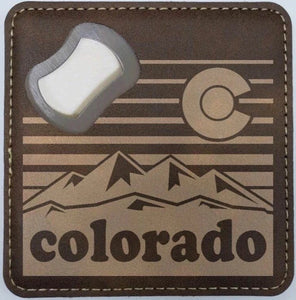 Colorado Bottle Opener Coaster