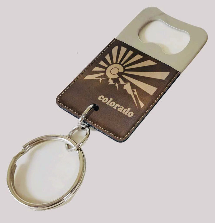 Colorado Keychain with Bottle Opener
