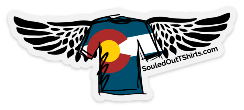 CO Souled Out Logo Sticker