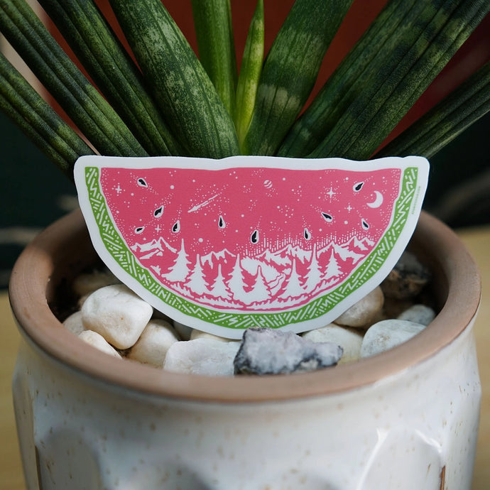 Watermelon Slice Sticker