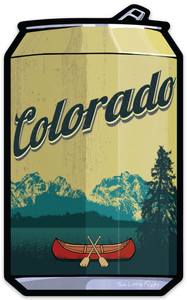 Co Beer Can Sticker