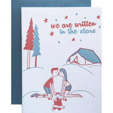 Kissing Campers Card